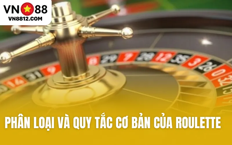 Phân loại và quy tắc cơ bản của Roulette